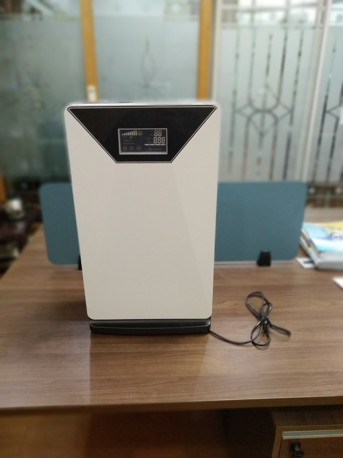 120W uv-c a câblé la machine blanche 2 de purification d'air pur de parfum d'ambiance de hepa