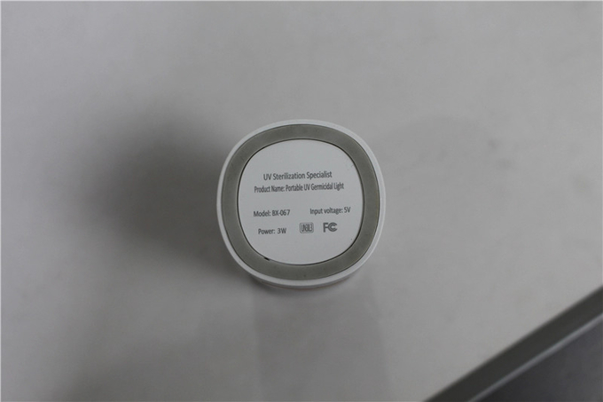 Dispositif germicide 5 de désinfection de lampe UV portative de stérilisateur de voiture