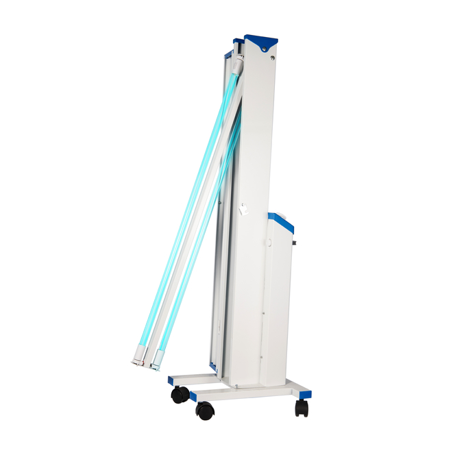véhicule médical léger UV-C 1 d'aseptisant de chariot UV à désinfection de l'air 30w