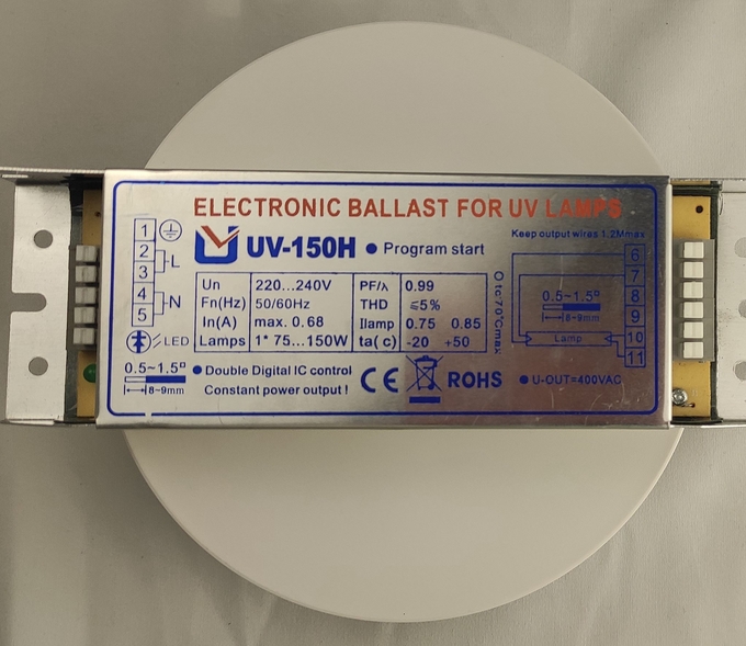 H forment le ballast électronique de lampe germicide pour les lampes UV 150W 5