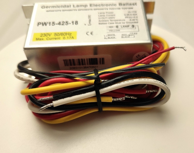 stérilisateur UV-C électronique 18w 4 Pin For T5 0 de ballast de lampe de C.C 24V