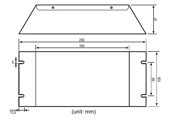 320W obscurcissant le ballast électronique pour le réacteur germicide 3 de lampe de double amalgame
