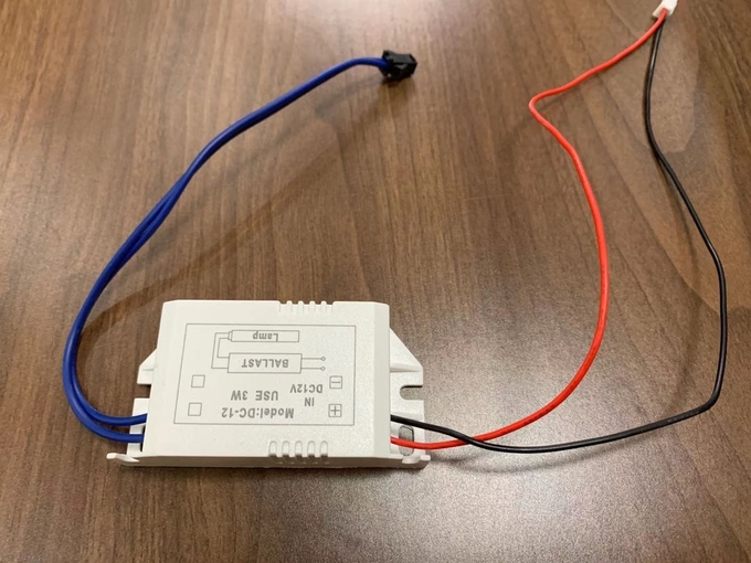Puissance UV du ballast 3W électronique UV du ballast 12VDC petite tuant les bactéries 0